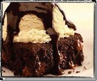 brownie sundae