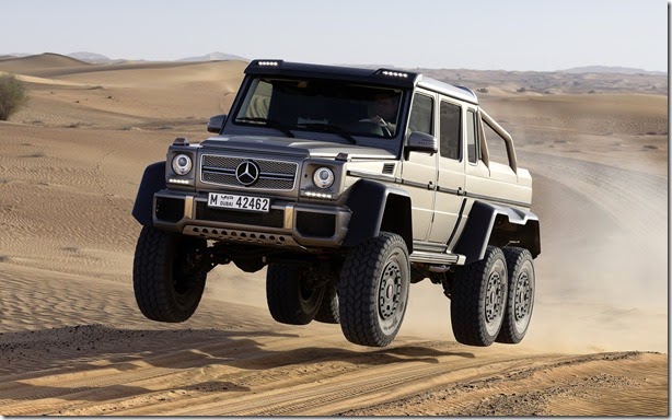 Mercedes-Benz G63 AMG 6x6 Showcar, Dubai 2013