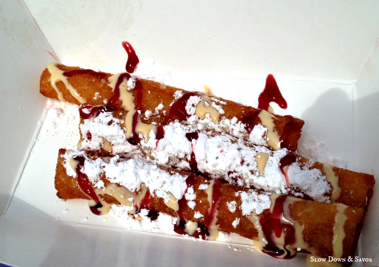 ... funnel cake fries my ears perked up like a dog s funnel cake fries yes