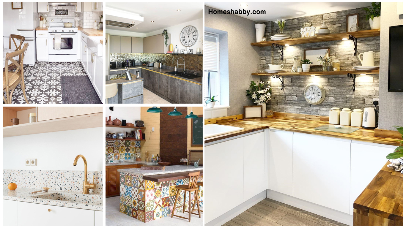 6 Desain Keramik Dinding Dapur Yang Disukai Ibu Ibu Jaman Now Homeshabbycom Design Home Plans