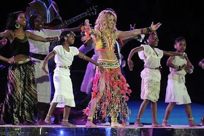 Fotos Ceremonia de Clausura Shakira Mundial 2010