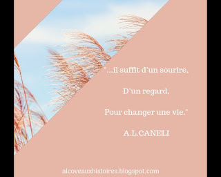 Il suffit d'un sourire, d'un regard, pour changer une vie.