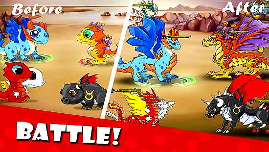 Dragon Battle Mod Hack Apk