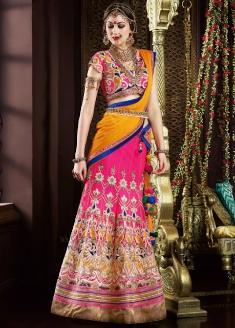 indian bridal lehengas 