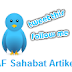 Membuat Follow Twitter Burung Terbang