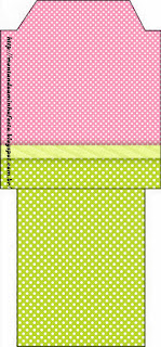 Green, Pink and Polka Dots: Free Party Printables for a Quinceañera Party