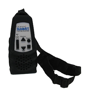 Image of i.d. mate Summit, with neck strap