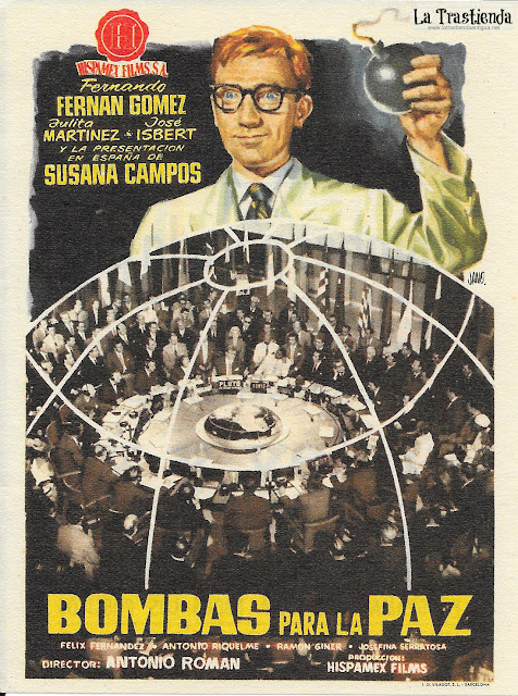 Bombas para la Paz - Programa de Cine - Fernando Fernán Gómez - Julia Martínez - José Isbert