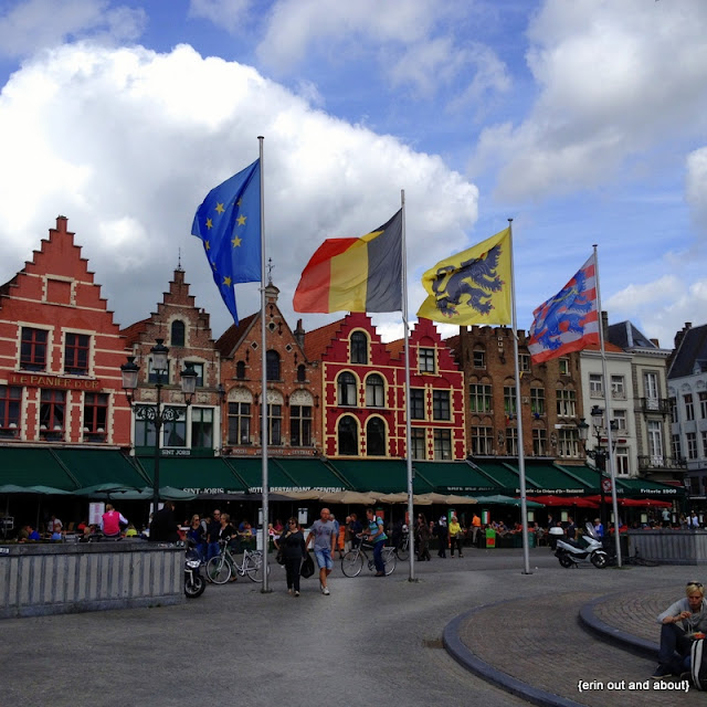 {Erin Out and About} That square in Bruges