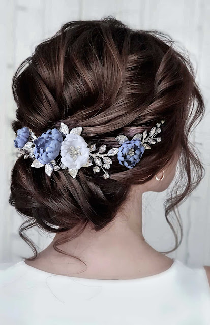 Dusty_blue_wedding_hair_vine