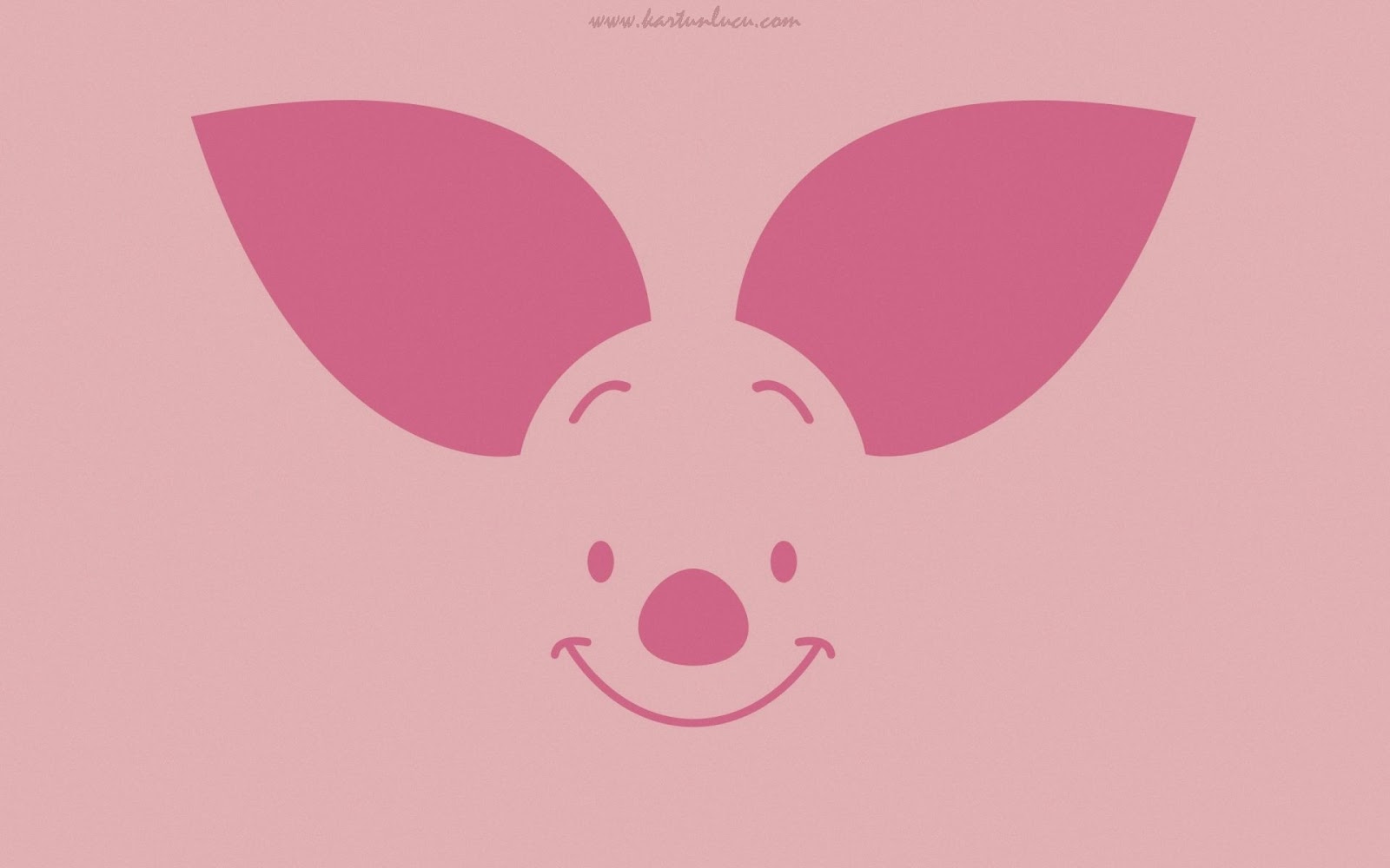 WALLPAPER WAJAH PIGLET PINK Gambar Kartun Lucu Dan Wallpaper Keren