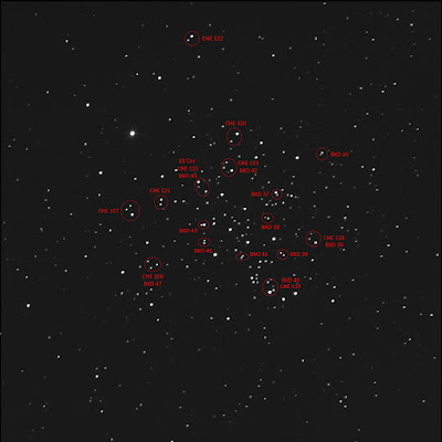 multi-stars in M67 annotated