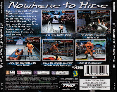 WWF Smackdown! 2 - Know Your Role Back Cover
