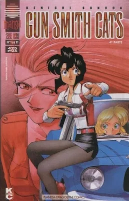 Reseña de GunSmith Cats de Kenichi Sonoda, Planeta Cómic.