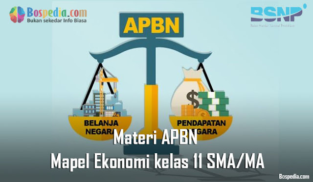 Materi APBN Mapel Ekonomi kelas 11 SMA/MA