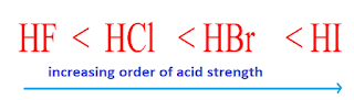 What is the most reactive halogen acid ?
