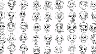 133 Desenhos Kawaii para Colorir: Espalhando Fofura e Criatividade