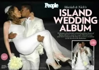 Mariah Carey and Nick Cannon's Wedding Photos on People Magazine