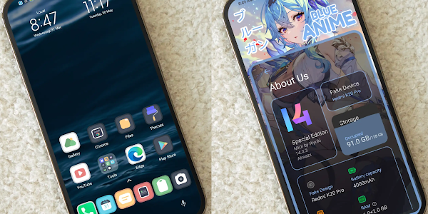 Blimbing Based on Anime Interface For MIUI 12.5 ,MIUI 13 & MIUI 14 With Dark Mode And Whatsapps Module