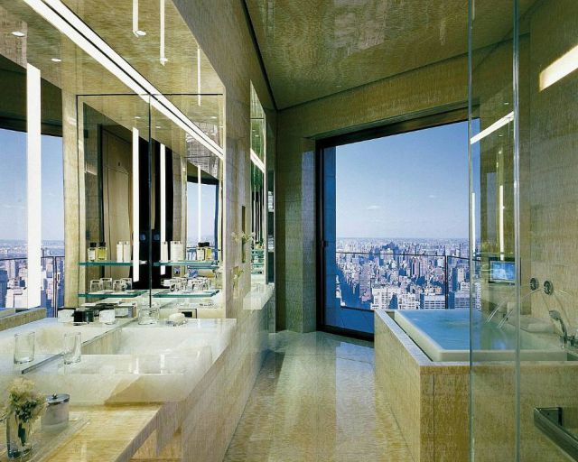 Most Expensive Hotel Rooms Four Seasons Ty Warner Penthouse suite New York