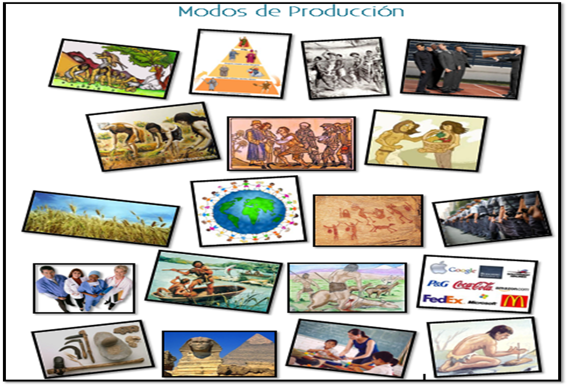 collage modos de producción