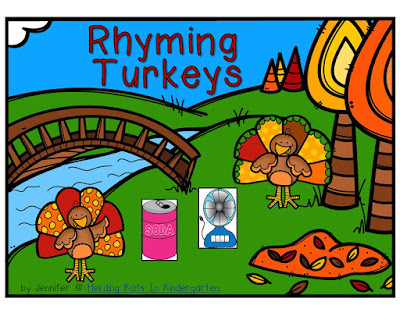 https://www.teacherspayteachers.com/Product/Turkey-Rhyming-Match-Up-2193467