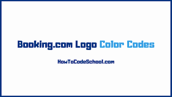 Booking.com Logo Color Codes