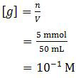 rumus molar garam terhidrolisi, mol per volume