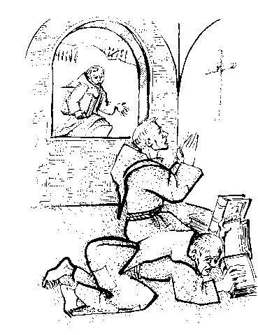 Child Praying Coloring Page