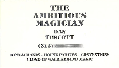 The Ambitous Magician Dan Turcotte