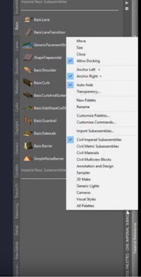 Autodesk Civil 3D Tool Palette