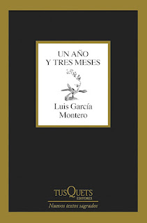 Portada del libro Un año y tres meses, de Luis García Montero.