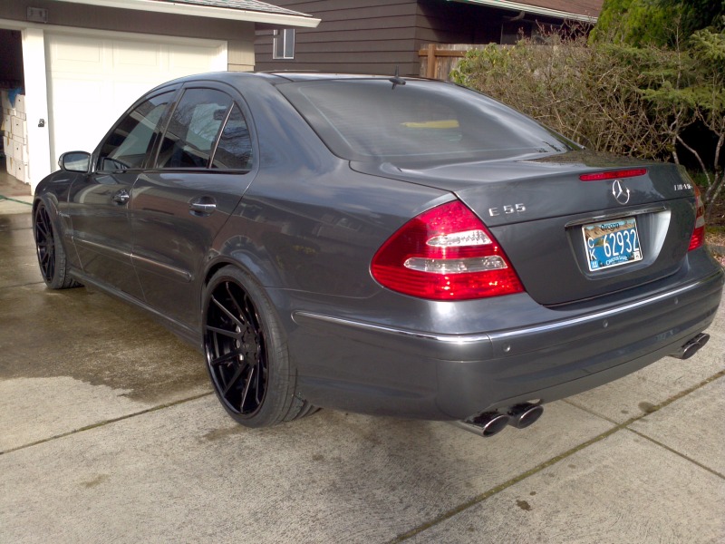 MercedesBenz E55 AMG W211 AWESOME RIMS