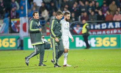 dani carvajal real madrid lesionado