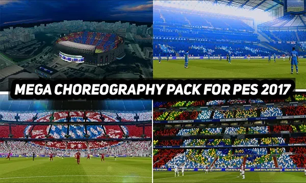 PES 2017 Mega Choreography Pack 2023