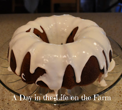 Cranberry and Rosewater Bundt