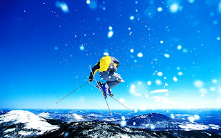 Ski Jump Exreme Winter Sports HD Wallpaper
