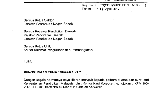 Surat Kebenaran Penggunaan Elektrik