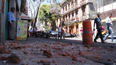 mexico earthquake photos