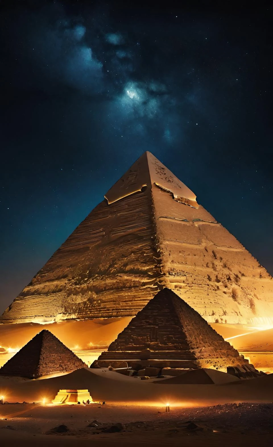 خلفية شاشة اهرامات مصر عالية الجودة للهاتف