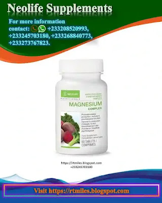 Neolife Magnesium improves energy production and keeps the muscles stronger