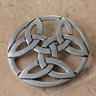 Celtic brooch by SJC