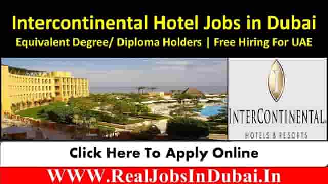 Inter Continental Hotel Careers Dubai Jobs