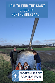 How to find the Giant Spoon in Cramlington, Northumberland