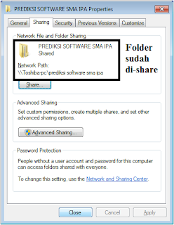 cara sharing file
