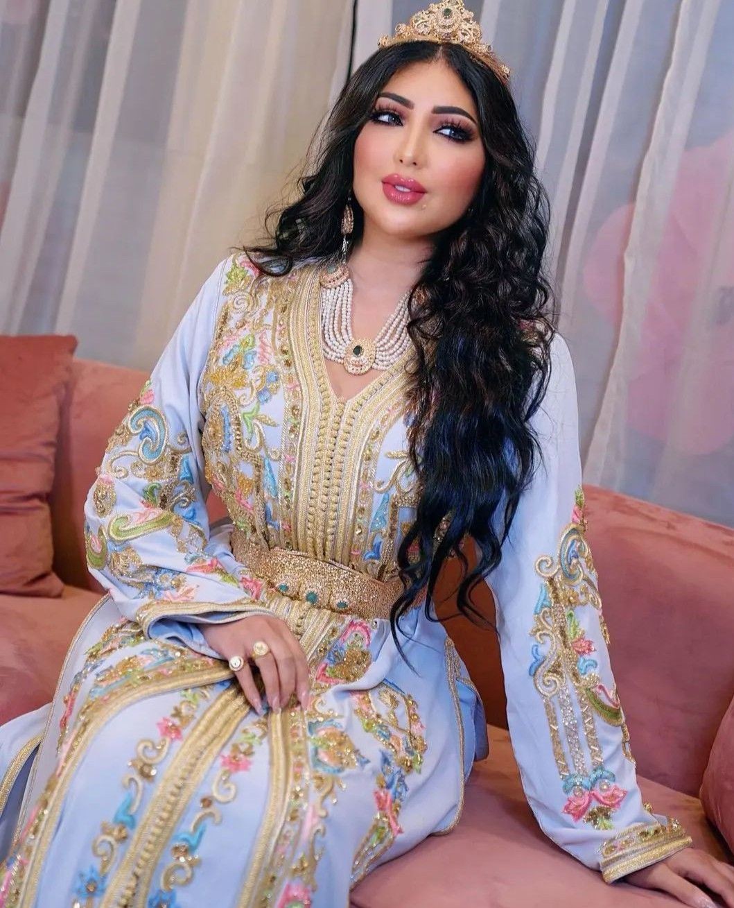 Caftan mariée de luxe dounia batma 2022 paris dubai