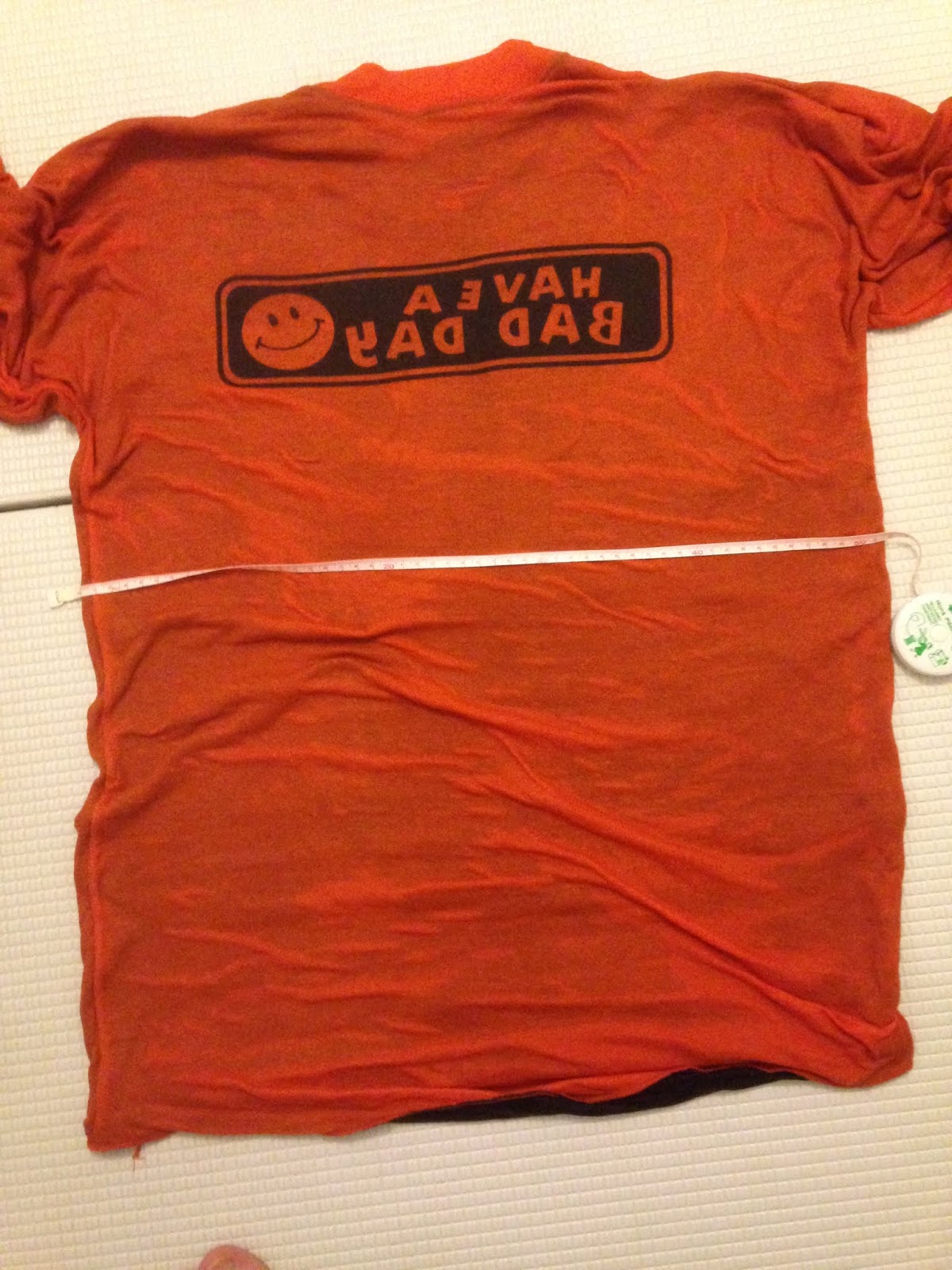 少し窮屈な綿100 Tシャツ Dargoリバtee の身幅を伸ばす F Street Chief S Blog