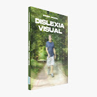 Imagem da capa do livro Dislexia Visual. Nela há uma foto de Weber Amaral caminhando com sua bengala. A foto está embassada e também lê-se o nome do autor e do título do livro na imagem.