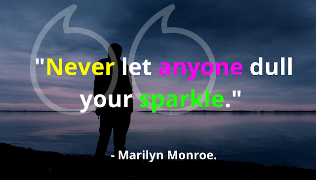 Do Not Let Anyone Dull Your Sparkle Quotes