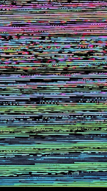TV Pixels, Screen, Ripples, Distortion, Glitch, Interference, Digital Noise